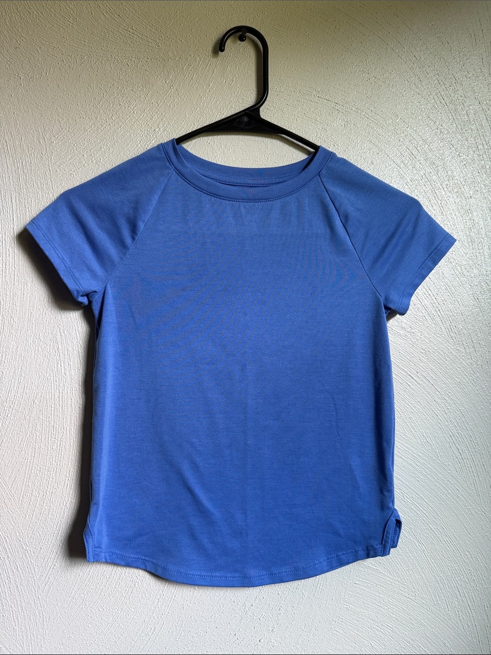 Athletic Works Blue Short-Sleeve Kids Tee